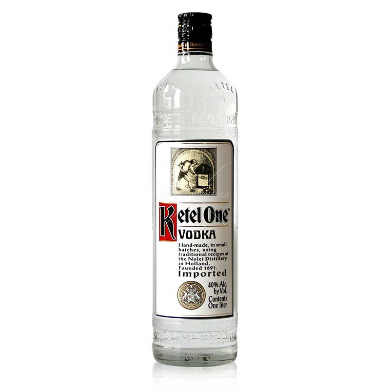 Ketel One Vodka Glass bottle