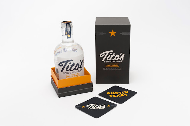 Tito’s Handmade Vodka Glass bottle