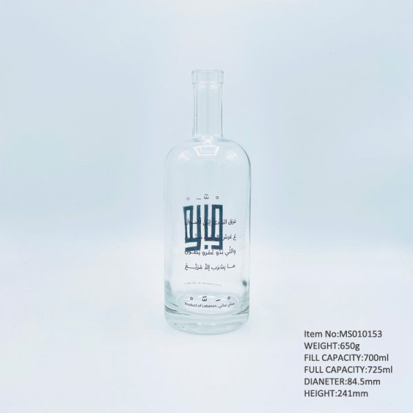silk print bottle