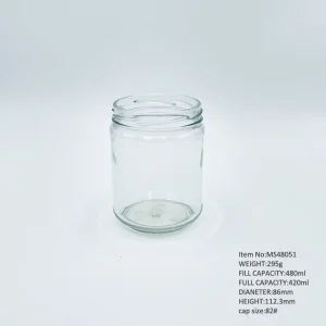 420ml honey jar 82#