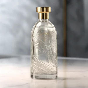 Classic Gold Electroplated Vodka Bottle 375ml