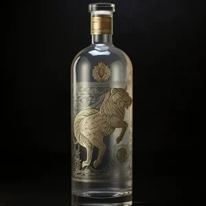 Custom Luxury Vodka Bottle