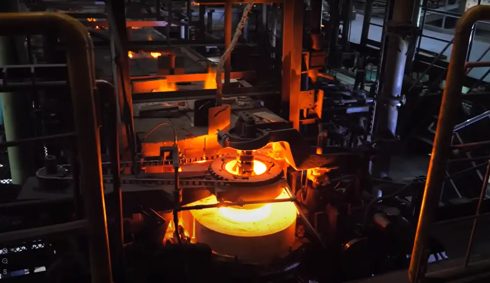 Advanced manufacturing process of glass soda bottles