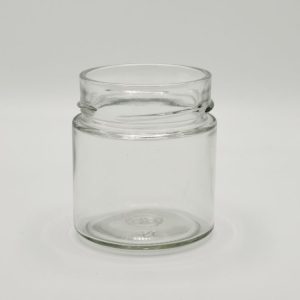 Vaso Ergo Glass Jar 212ml with TO 70 Deep Lid - Wholesale Food Grade Container