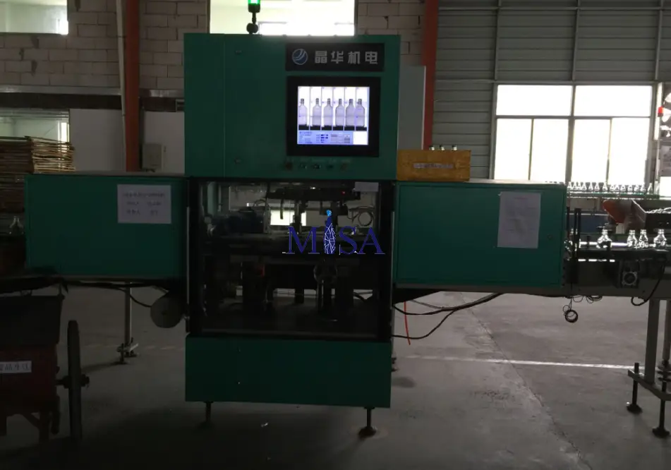 glass bottle camara inspection