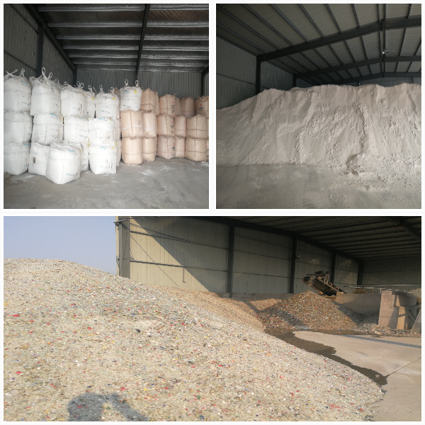 glass bottle production raw material