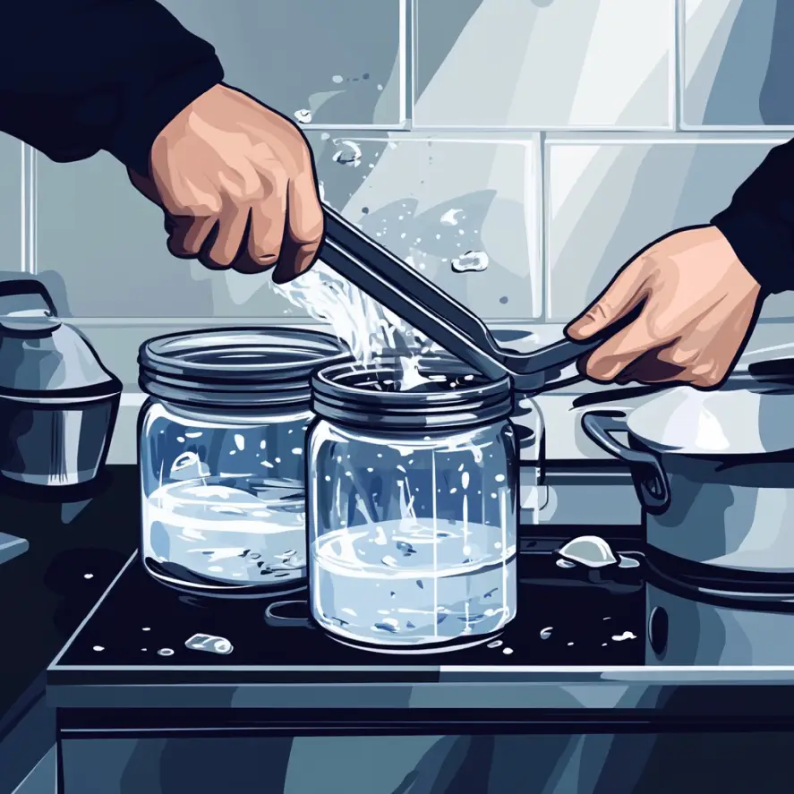 Handling Sterilized Jars