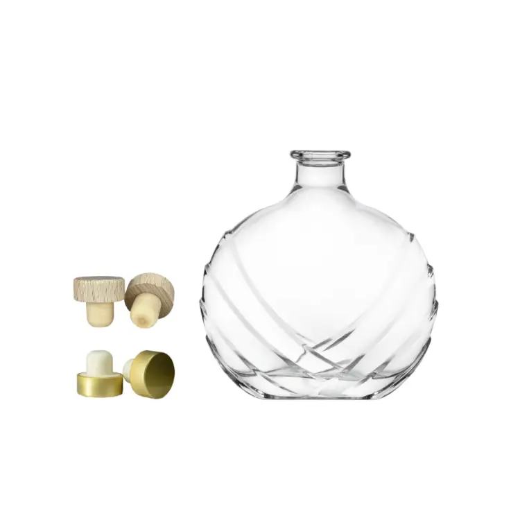 Artistic Round Whiskey Bottle 750ml