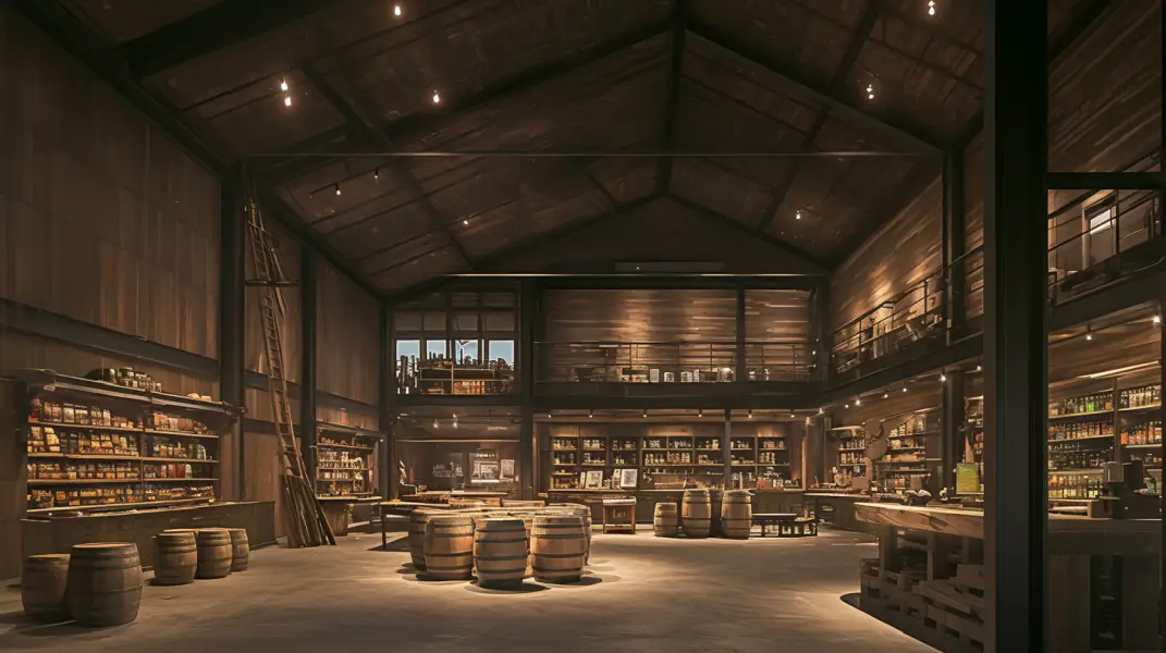 Advanced temperature control systems in Maker's Mark bourbon warehouseTemperature control is critical to Maker's Mark's success